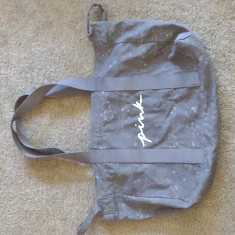 Victoria's Secret Pink - Gray Cotton Tote Bag
